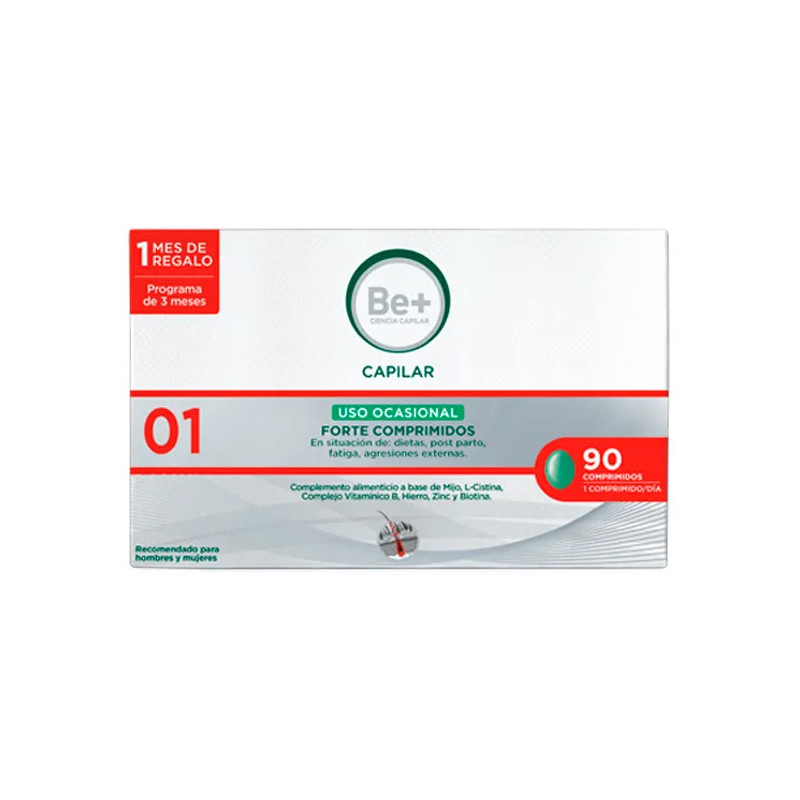 Be+ Capillaire Forte - Renforcez vos Cheveux avec Kermatone