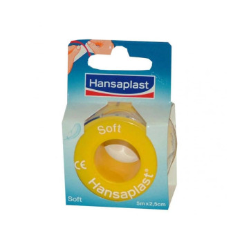 Hansaplast Soft Tape 5m - Protection douce Kermatone