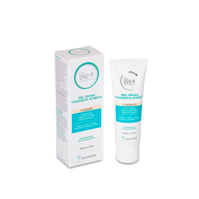 Be+ Emulsion Régulatrice Matifiante 50ml - Kermatone