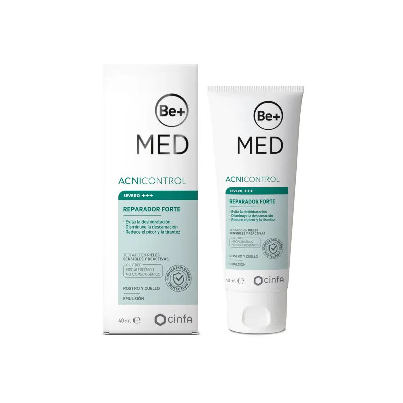 Be+ Med Acnicontrol Réparateur Forte 40ml | Kermatone