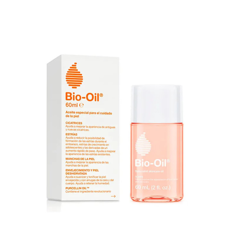 Bio-Oil Huile Naturelle - Soin Peau 60ml | Kermatone