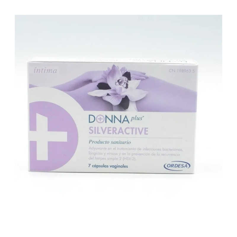 Capsules Vaginales DonnaPlus Silveractive - Équilibre Intime Kermatone