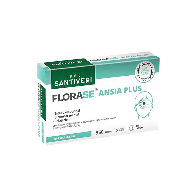 Santiveri Florase Ansia Plus - Bien-être Mental & Digestif | Kermatone