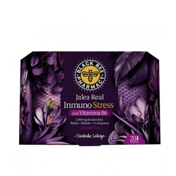 Black Bee Gelée Royale Immuno Stress pour défenses renforcées - Kermatone