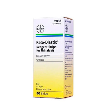 Bayer Ketodiastix - Bandelettes Kermatone pour Cétones