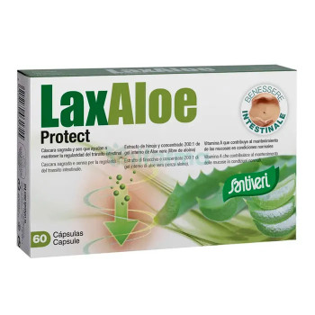 Santiveri Laxaloe Protect 60 Capsules - Bien-être digestif Kermatone