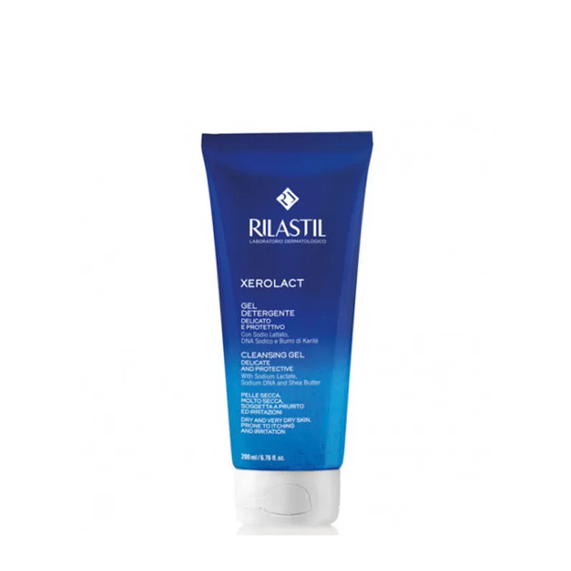 Rilastil Xerolact Gel 200ml - Hydratez votre peau | Kermatone