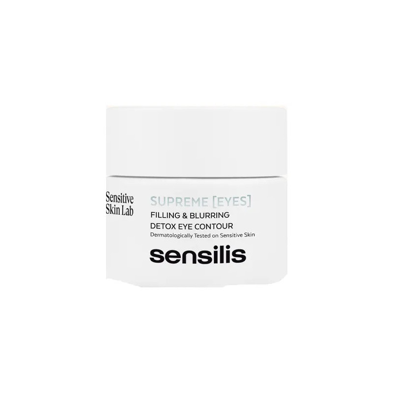 Sensilis Supreme Detox Yeux 15ml - Regard Éclatant | Kermatone
