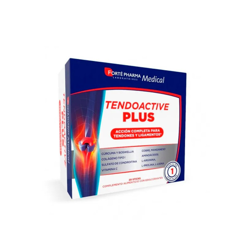 Forté Pharma Tendoactive Plus 20 Sticks - Santé des Articulations Kermatone