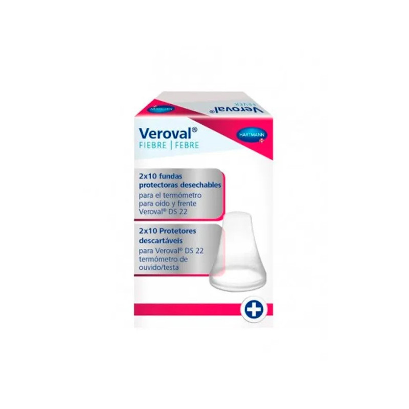 Hartmann Veroval Housses Jetables Thermomètres - Praticité Kermatone