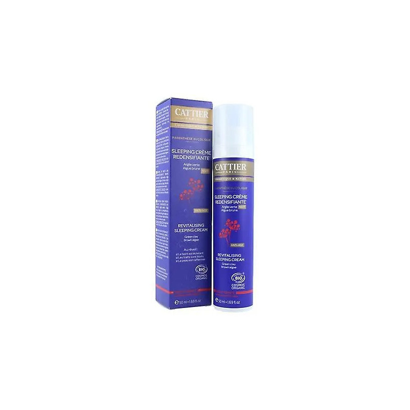 Crème de Nuit Redensifiante Cattier Paris 50ml