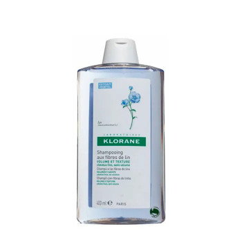 Shampooing Klorane Fibres de Lin 400ml | Kermatone