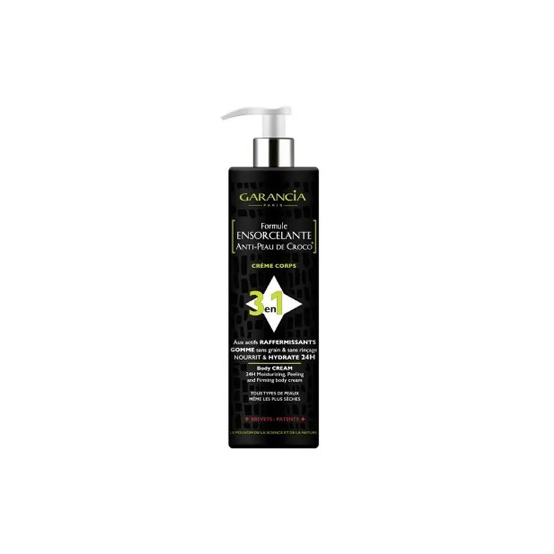 Garancia Crème Corps Ensorcelante 400ml Hydratation Kermatone