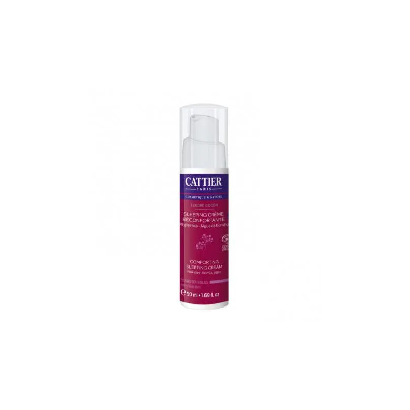 Cattier Sleeping Cream 50ml - Hydratation Intense | Kermatone