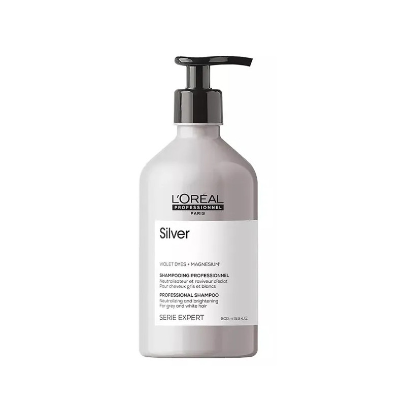 L'Oréal Professionnel Silver Shampoo 500ml – Éclat et Brillance | Kermatone