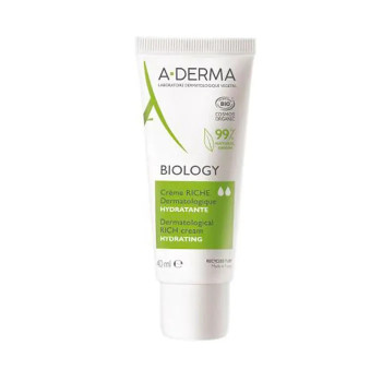 Crème Riche Hydratante A Derma Biology 40ml - Kermatone