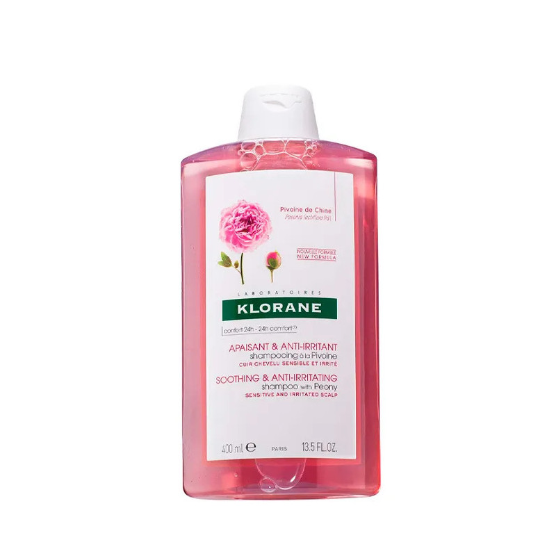 Klorane Shampooing Pivoine 400ml - Douceur et apaisement | Kermatone