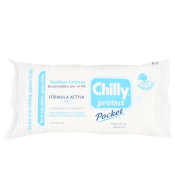 Chilly Wipes Protect - Lingettes Rafraîchissantes | Kermatone