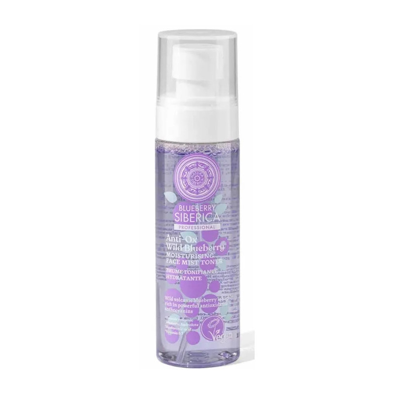Natura Siberica Brume Hydratante Tonique Visage 100ml