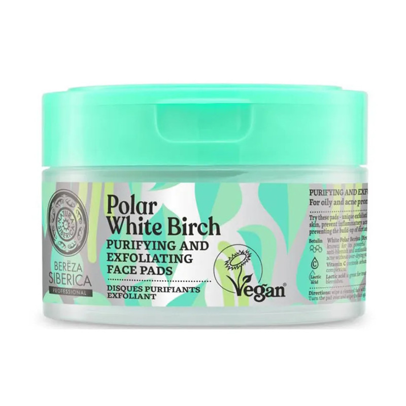 Disques Purifiants Exfoliants Natura Siberica - Kermatone
