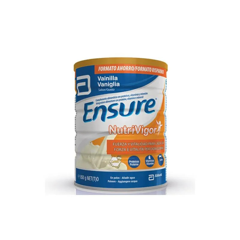 Ensure Nutrivigor Vainilla 850g - Boostez votre énergie | Kermatone