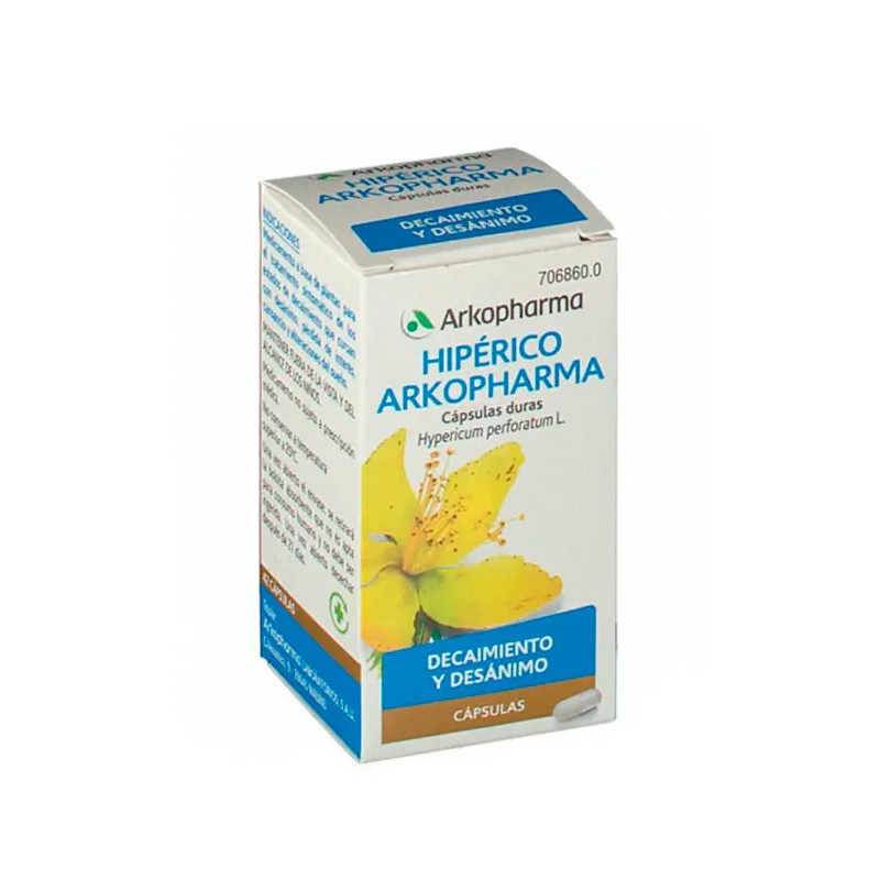 Arkopharma Hypericum Capsules - Soutien Humeur Kermatone