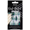 Faux Ongles Glitter Chrome Vert - Ardell Nail Addict | Kermatone
