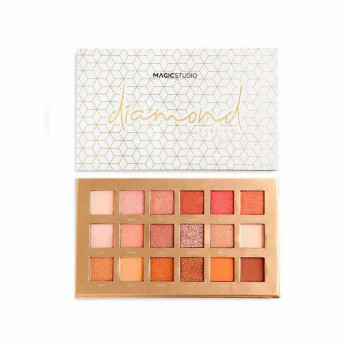 Achetez la Magic Studio Diamond Eyeshadow Palette - 18 Couleurs | Kermatone