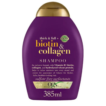 Shampooing Ogx Biotin & Collagen - Volume & Force | Kermatone