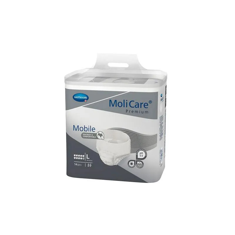 Hartmann Molicare Premium Mobile 10d L - Confort inégalé Kermatone