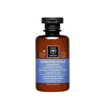 Shampooing Apivita Cuir Chevelu Sensible - Douceur & Confort | Kermatone