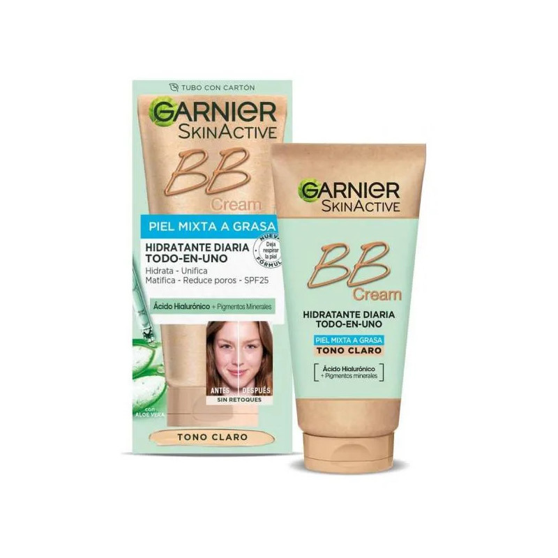 Crème Garnier BB Mixta Grasa – Hydratation & Matité | Kermatone
