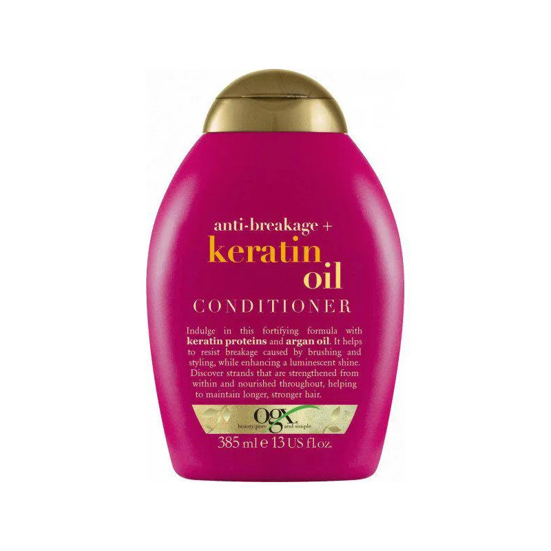 Après-Shampoing Ogx Keratin Oil - Cheveux Renforcés | Kermatone