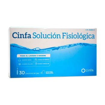 Cinfa Solution Physiologique 20 Unités - Hydratation Douceur Kermatone