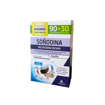 Angelini Soñodine Melatonin Bilayer - Sommeil Réparateur Kermatone