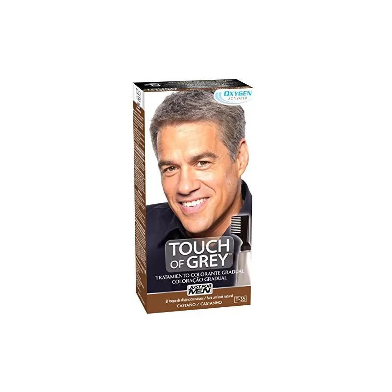 Just For Men Combe Touch Of Gris Marron - Cheveux Naturels Kermatone