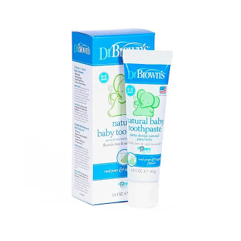 Dentifrice Pomme-Poire Dr. Brown's - Naturel et Savoureux | Kermatone