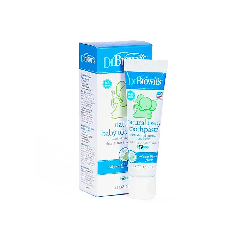 Dentifrice Pomme-Poire Dr. Brown's - Naturel et Savoureux | Kermatone