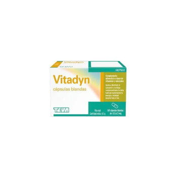 Teva Vitactiv 60 Capsules Molles – Vitalité Boostée | Kermatone