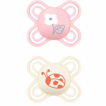 Sucette Mam Baby Perfect Star 0-2 Rose - Confort et sécurité | Kermatone