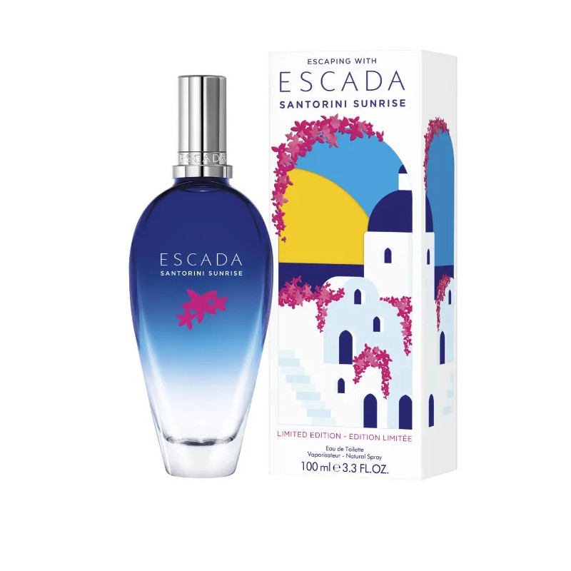 Escada Santorini Sunrise 100ml - Évasion estivale Kermatone