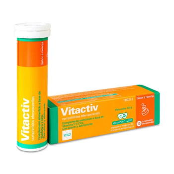 Teva Vitactiv Comprimés Effervescents - Énergie & Éclat Kermatone