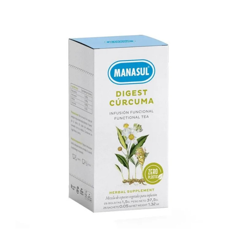 Manasul Digest Curcuma - Infusion Apaisante Kermatone
