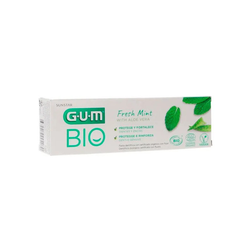 Gum Bio Gel Dentifrice Menthe 75ml - Fraîcheur Naturelle | Kermatone