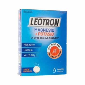 Leotron Magnésium+Potassium 54 Comprimidos - Vitalité Kermatone