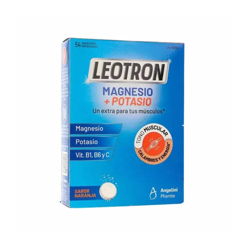 Leotron Magnésium+Potassium 54 Comprimidos - Vitalité Kermatone