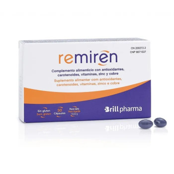 Brill Pharma Remiren 30 Capsules - Bien-être au naturel | Kermatone