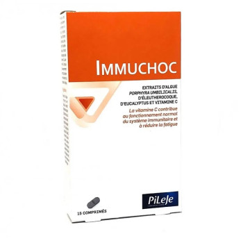 Renforcez votre immunité avec Pileje Immuchoc 15 Comprimés - Kermatone