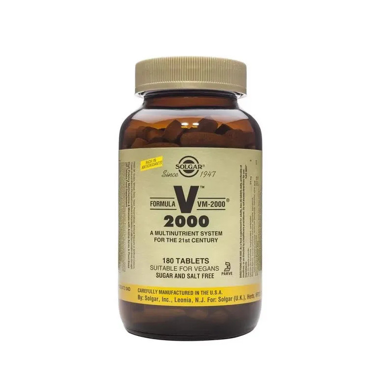 Solgar VM-2000 : Compléments Multivitamines Essentiels | Kermatone