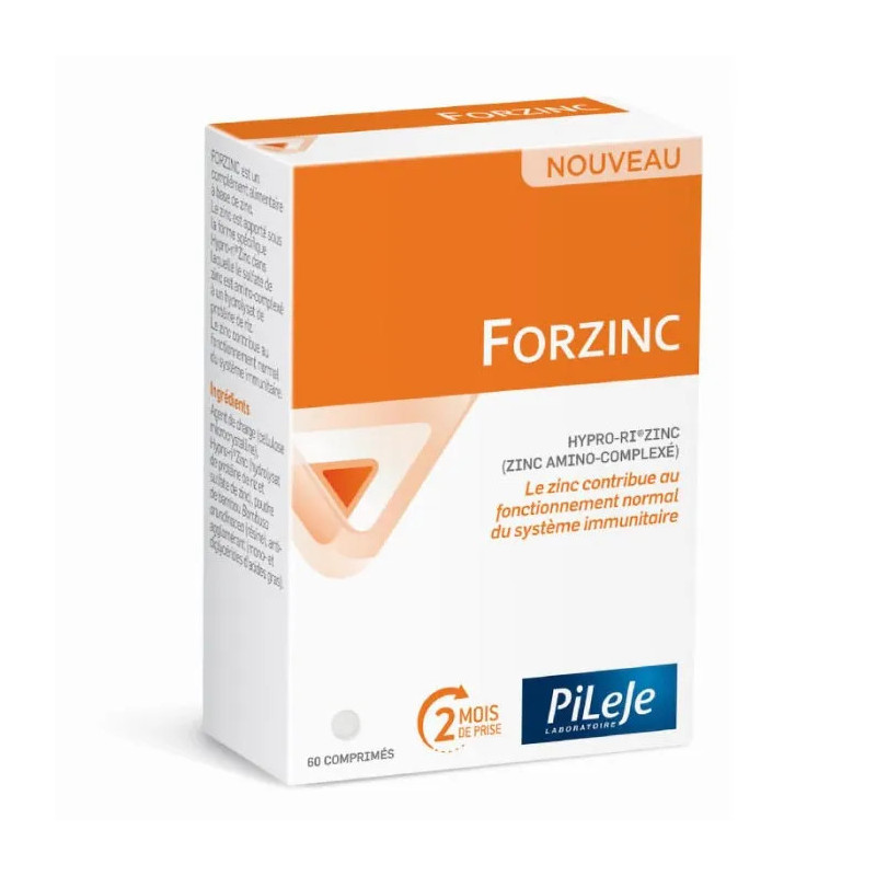 Forzinc Pileje 60 Comprimés - Peau Équilibrée Kermatone